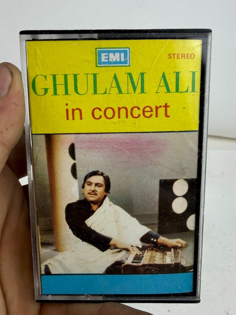 Ghulam Ali In Concert Vintage Cassette Tape TC-EMCP 5140 EMI Pakistan Rare